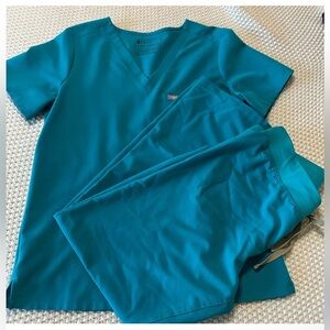 Figs Teal Blue Scrubs